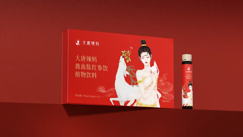 大唐辣妈鹿血肽红参饮